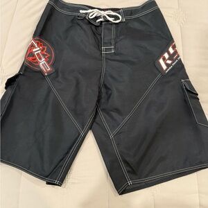 Jettribe heavy duty board shorts, sz 36. Polyester/nylon